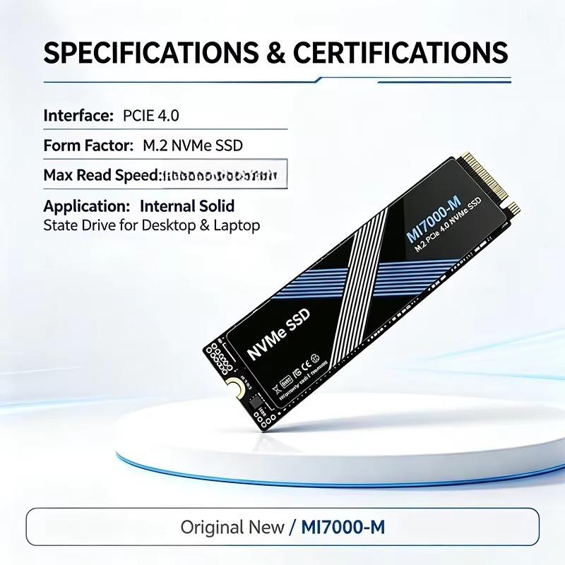 MI7000M M.2 NVMe PCIe 4.0 Inte - M.2 Nvme 4Tb Pcie 4.0 Ssd 评论和价格