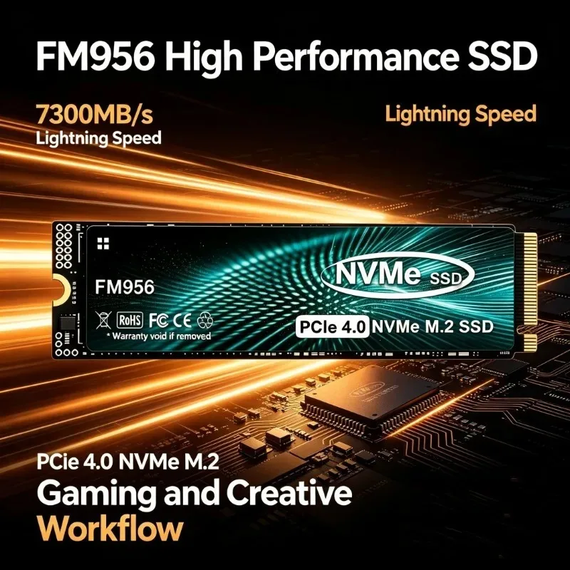 Original FM956 M.2 2280 NVMe S - M.2 Nvme 4Tb Pcie 4.0 Ssd 评论和价格