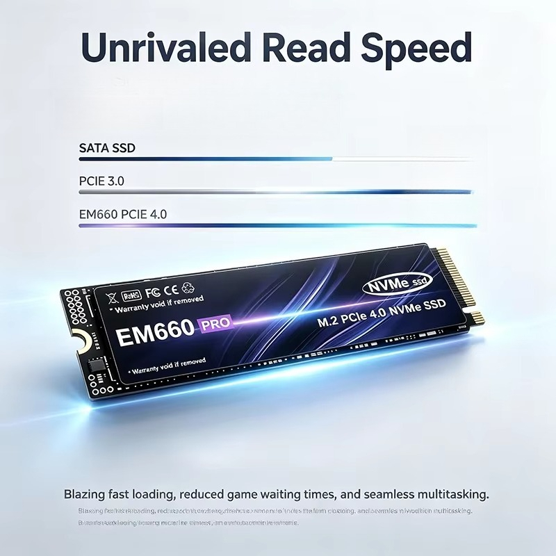 EM660 M.2 NVMe PCIe 4.0 SSD 50 - M.2 Nvme 4Tb Pcie 4.0 Ssd 评论和价格
