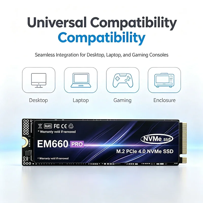 EM660 M.2 NVMe PCIe 4.0 SSD 50 - M.2 Nvme 4Tb Pcie 4.0 Ssd 评论和价格